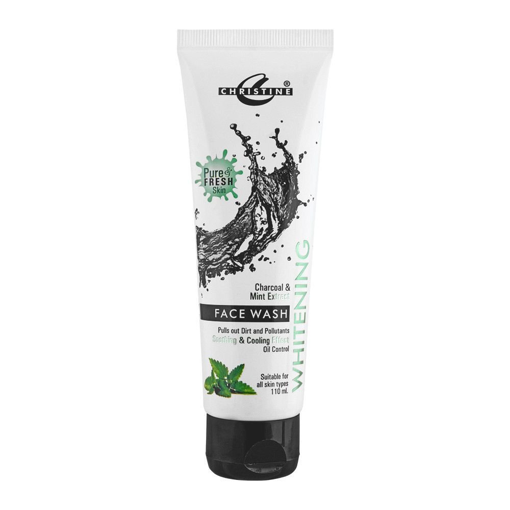 Christine Charcoal & Mint Face Wash (110ml)