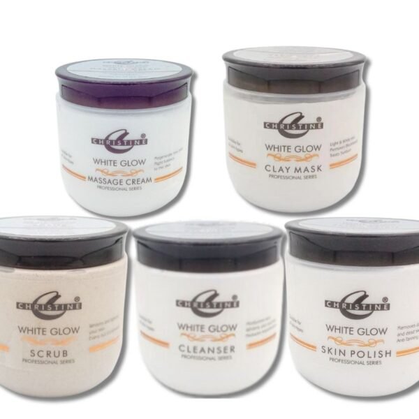 Christine Professional White Glow Jar Series