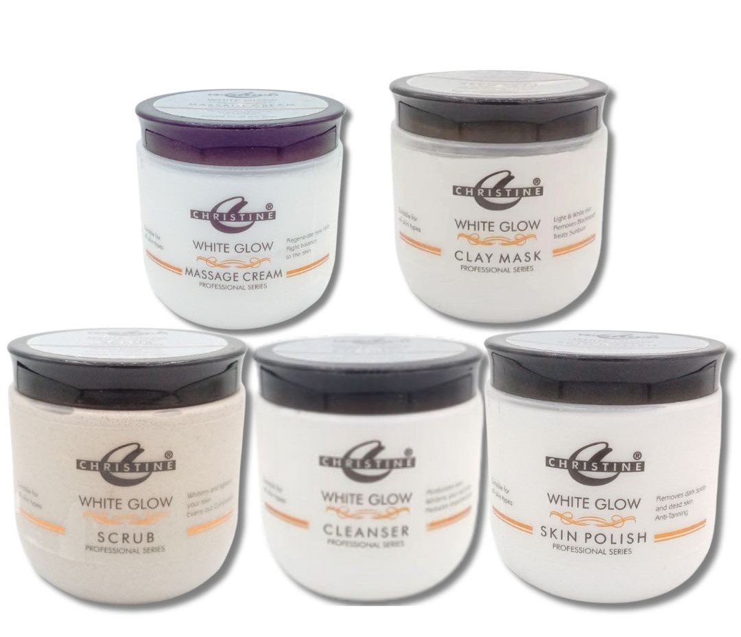 Christine Professional White Glow Jar Series Christine Professional White Glow Jar Series