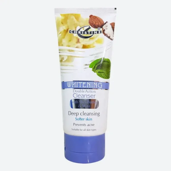 Christine Whitening Cleanser Tube (Double Action)