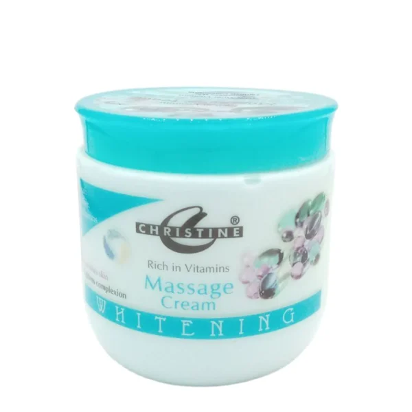 Christine Whitening Massage Cream Jar (Multi Vitamin)