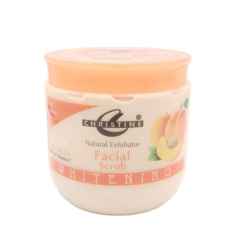 Christine Whitening Scrub Jar (Apricot Extracts)