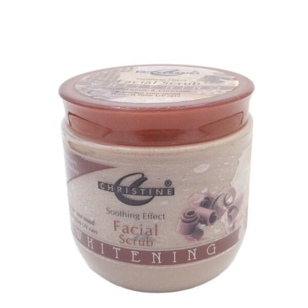 Christine Whitening Scrub Jar (Honey & Chocolate)
