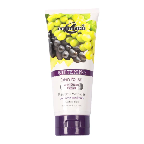 Christine Whitening Skin Polish Tube (Grapes Extracts)