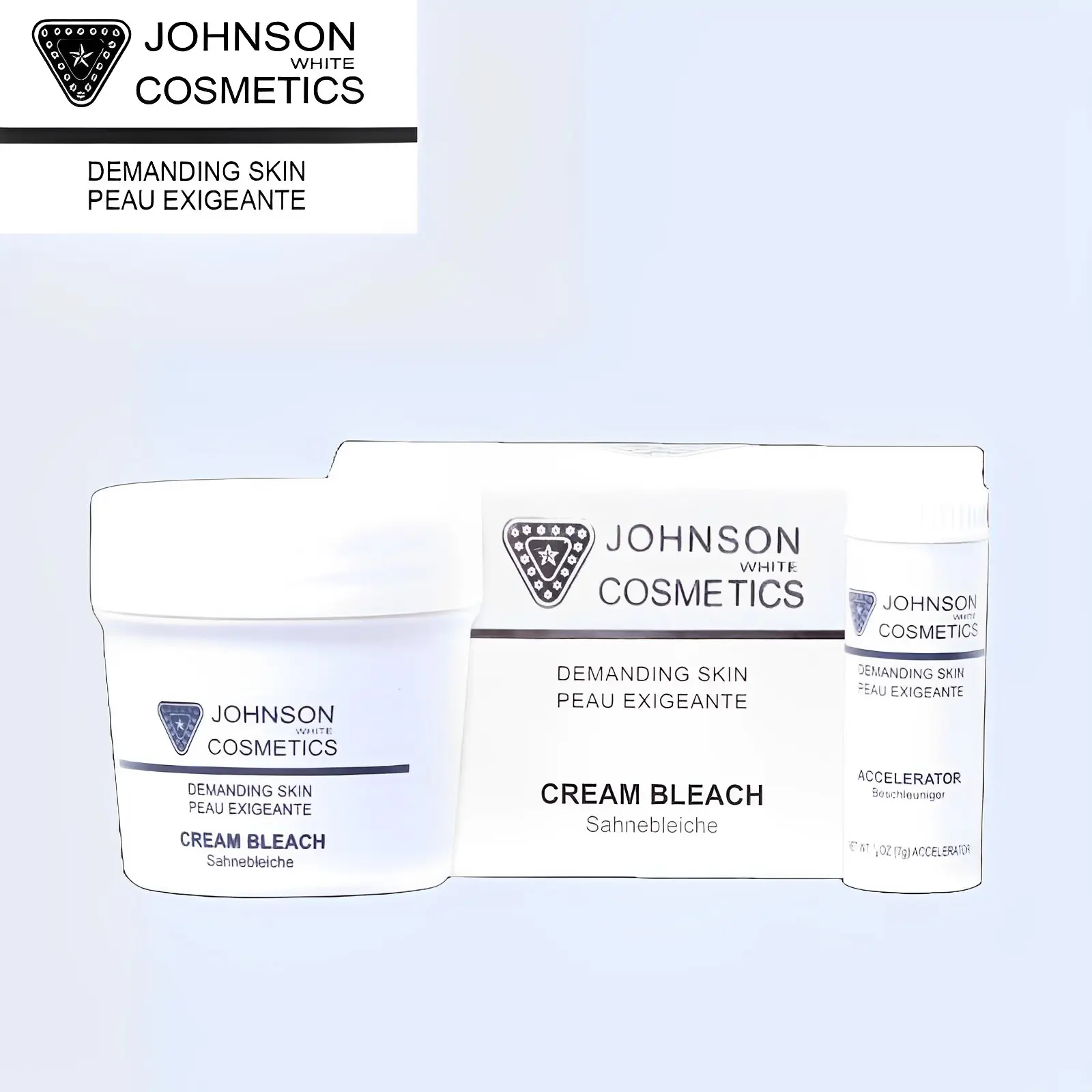 Johnson White Cosmetics Cream Bleach (28gm)