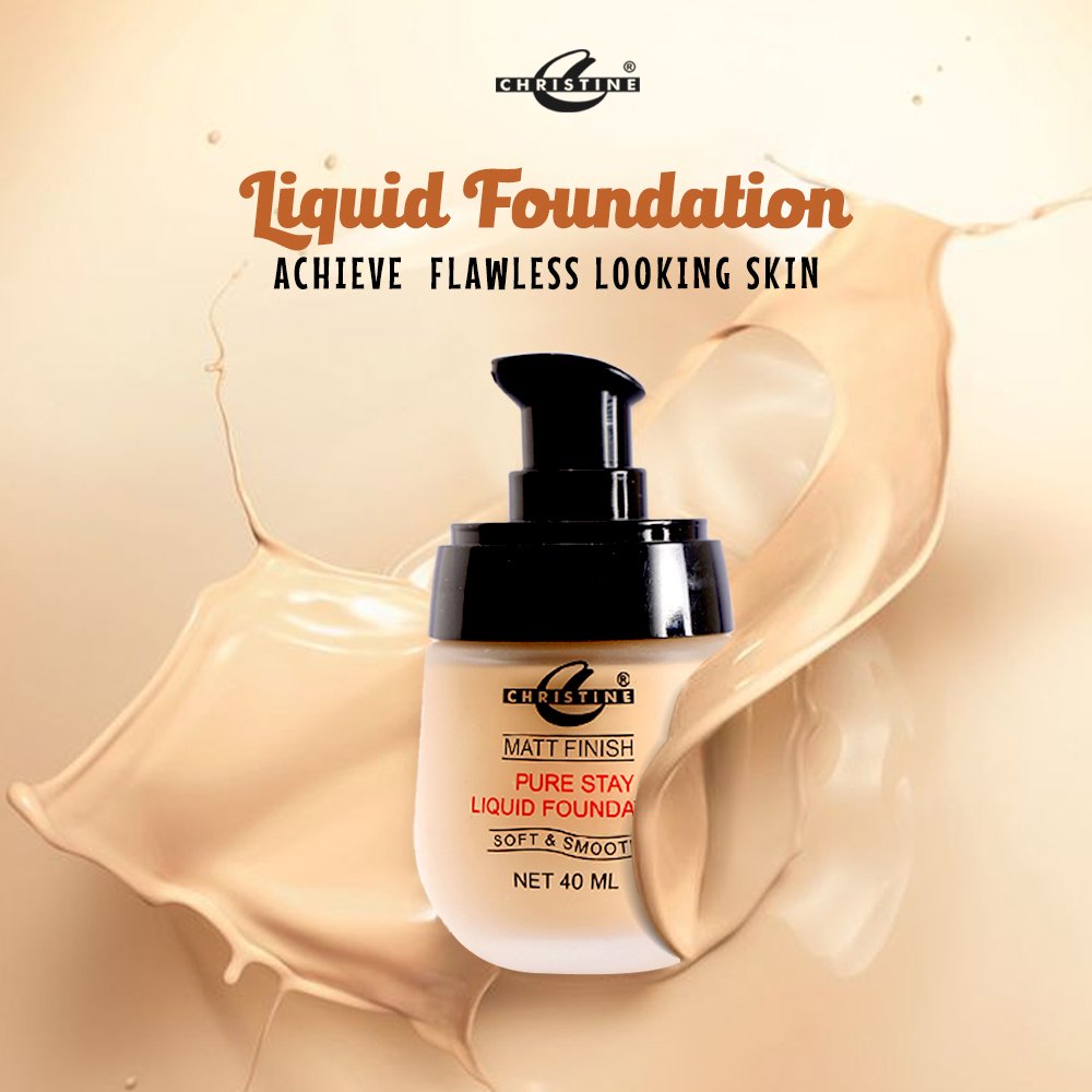 Christine Liquid Foundation (40ml)