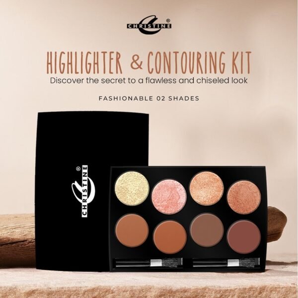 Christine Professional Contouring & Highlighter Kit