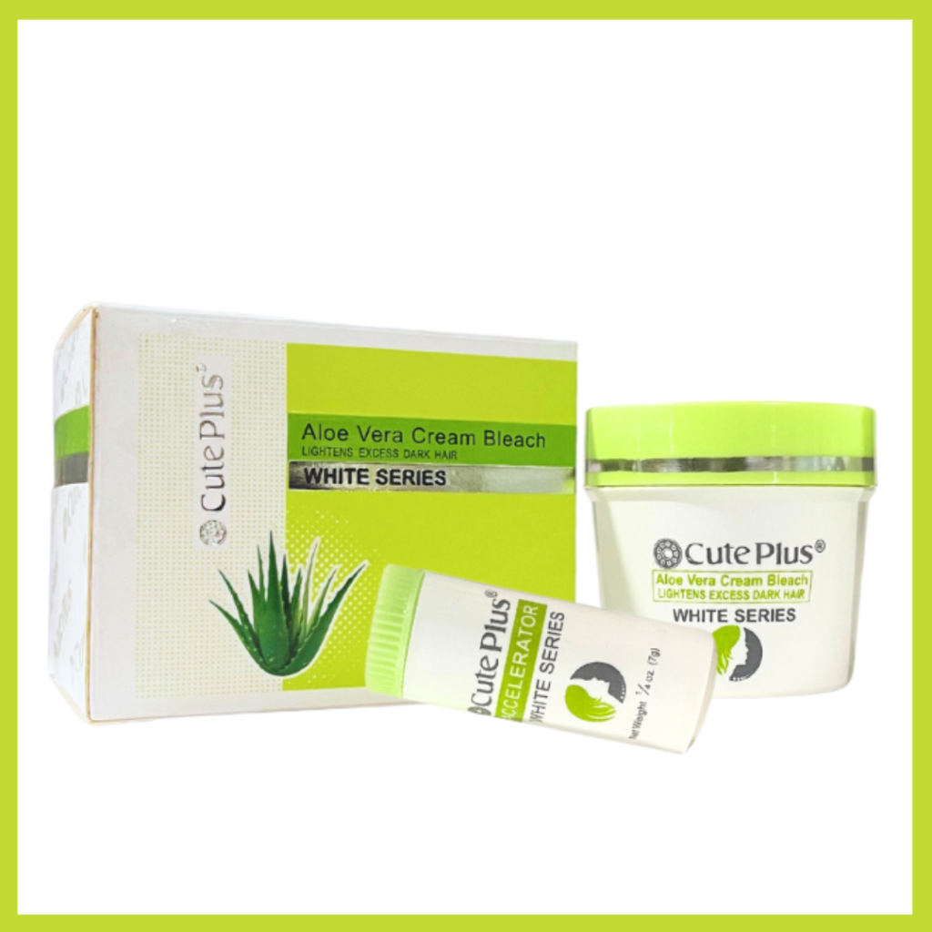 CutePlus Aloevera Cream Bleach (28gm)