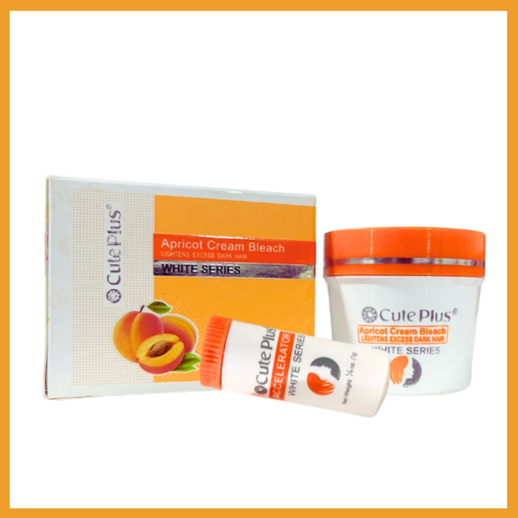 CutePlus Apricot Cream Bleach (28gm)
