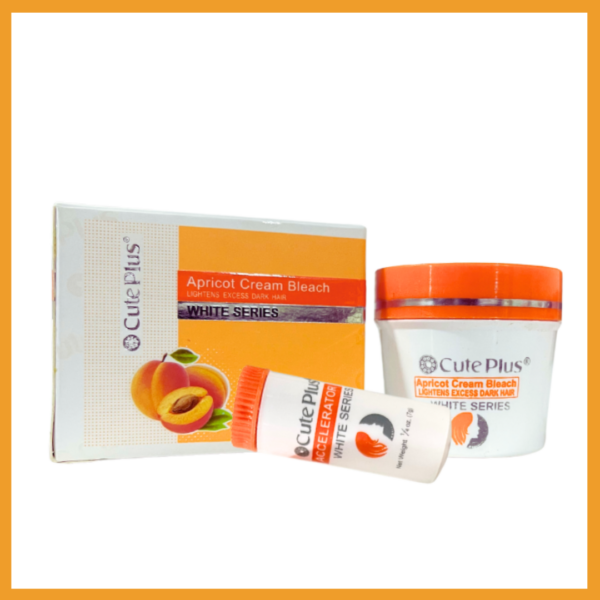 CutePlus Apricot Cream Bleach (28gm)