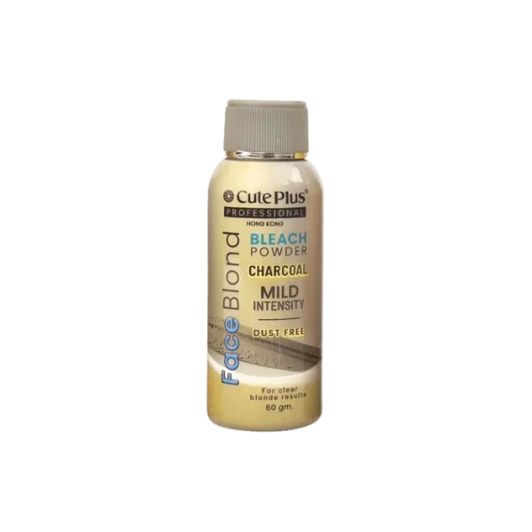 CutePlus Charcoal Dust-Free Bleach Powder (60gm)