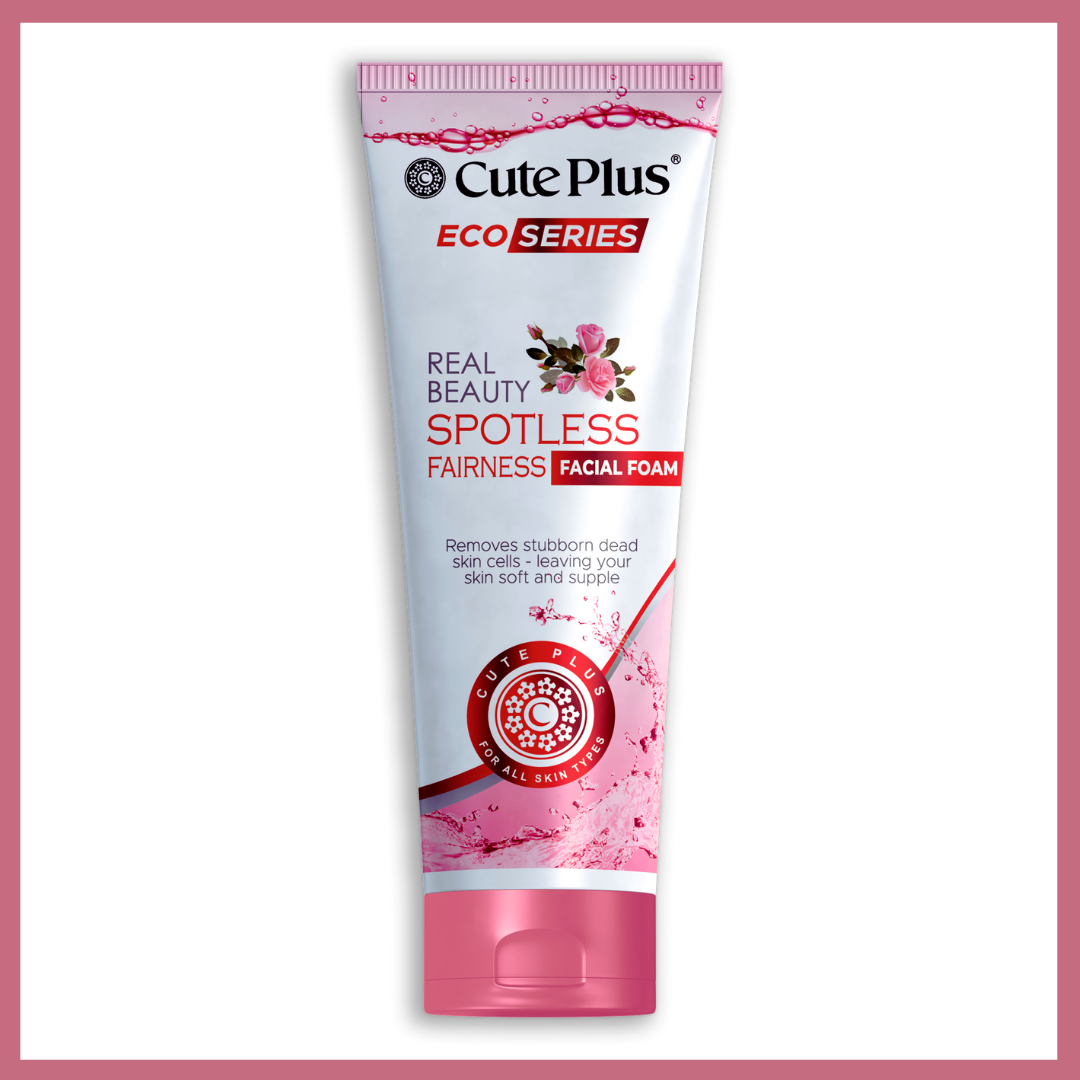 CutePlus Eco-Series Real Beauty Facial Foam (100ml)