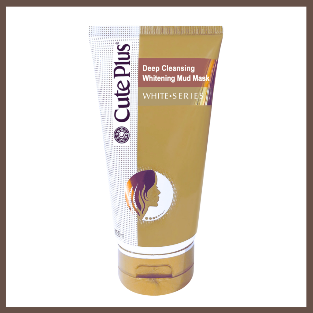 CutePlus White Series Whitening Mud Mask (150ml)