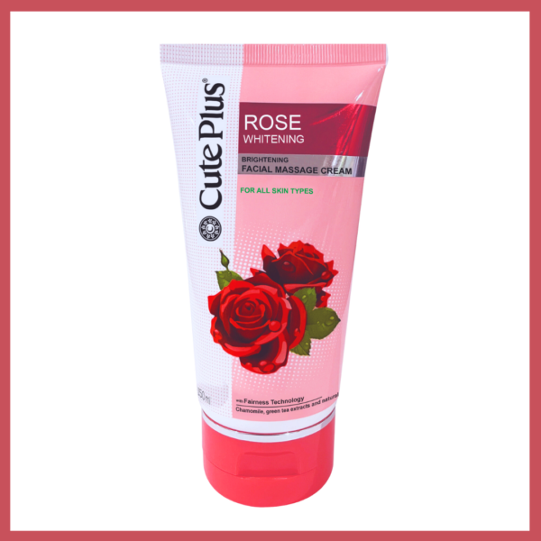 CutePlus White Series Whitening Rose Massage Cream (150ml)