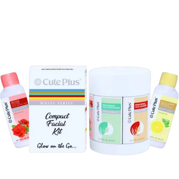 CutePlus Whitening Compact Facial Kit (360ml)