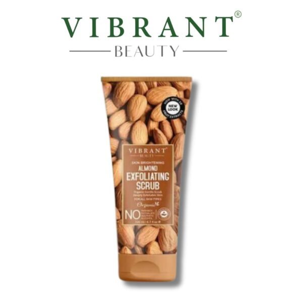 Vibrant Beauty Almond Exfoliating Scrub (200ml)