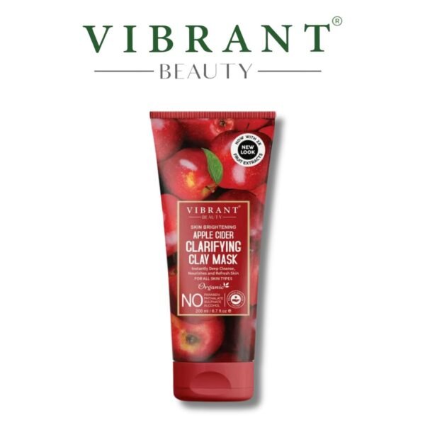Vibrant Beauty Apple Cider Clarifying Clay Mask (200ml) 🇦🇪
