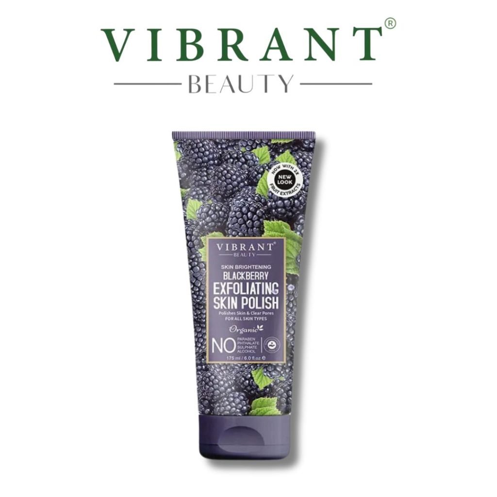 Vibrant Beauty Blackberry Exfoliating Skin Polish (200ml)