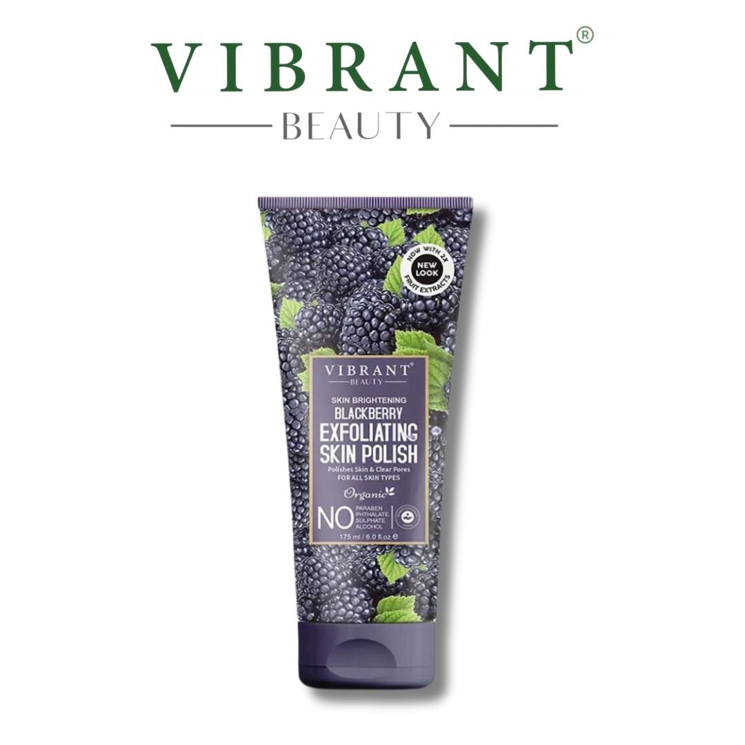 Vibrant Beauty Blackberry Exfoliating Skin Polish (200ml)