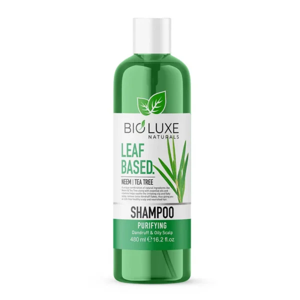 Bioluxe Naturals Leaf Based Hair Shampoo (480ml)