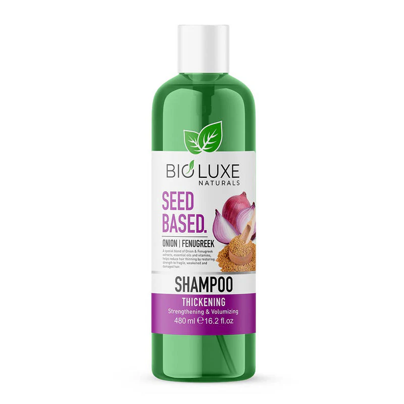 Bioluxe Naturals Seed Based Hair Shampoo (480ml)