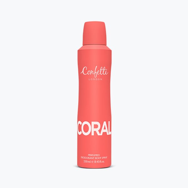 Confetti London Coral Body Spray (250ml)