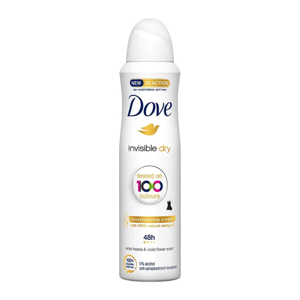Dove Body Spray Invisible Dry (150ml)