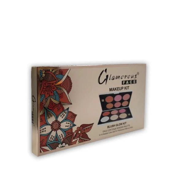 Glamorous Face 6+6 Blush, Glow & Contour Kit