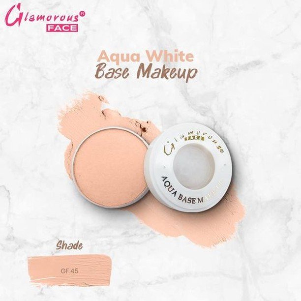 Glamorous Face Aqua Base (White)