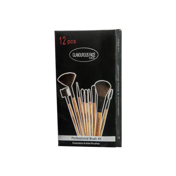 Glamorous Face Brush Kit (12 Pieces)