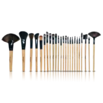 Glamorous Face Leather Brush Kit (24 Pieces)