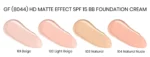 Glamorous Face Matte Effect BB Cream SPF-15