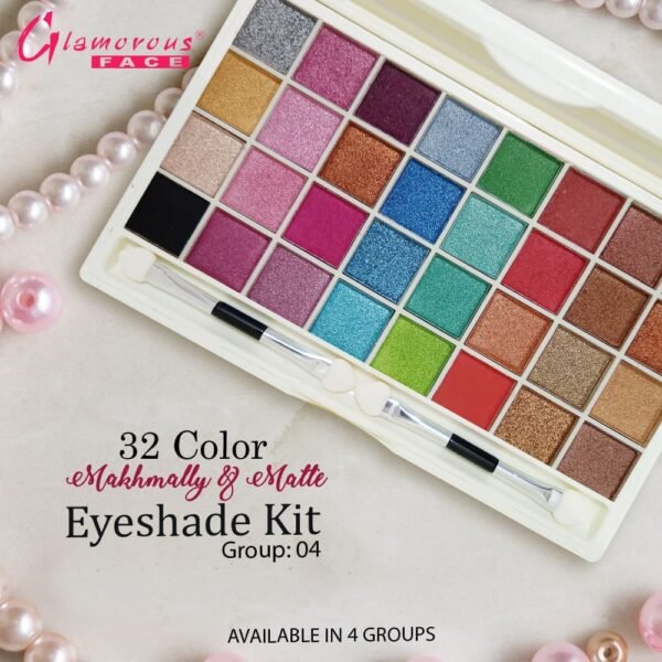Glamorous Face 32 Color Makhmally Eye Shade Kit 🇵🇰