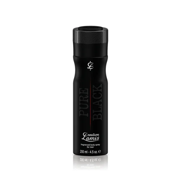 Lamis Creation Pure Black Body Spray (200ml)