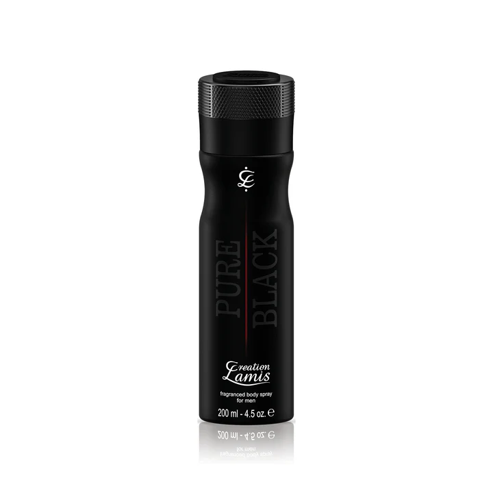 Lamis Creation Pure Black Body Spray (200ml)