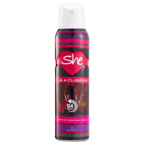SHE Is A Clubber Perfumed Body Spray for Women (150ml)