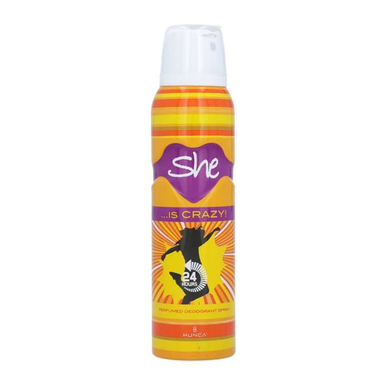SHE Is Crazy Perfumed Body Spray for Women (150ml)
