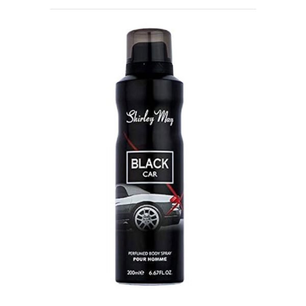 Shirley May Black Car Body Spray for Men (200ml)