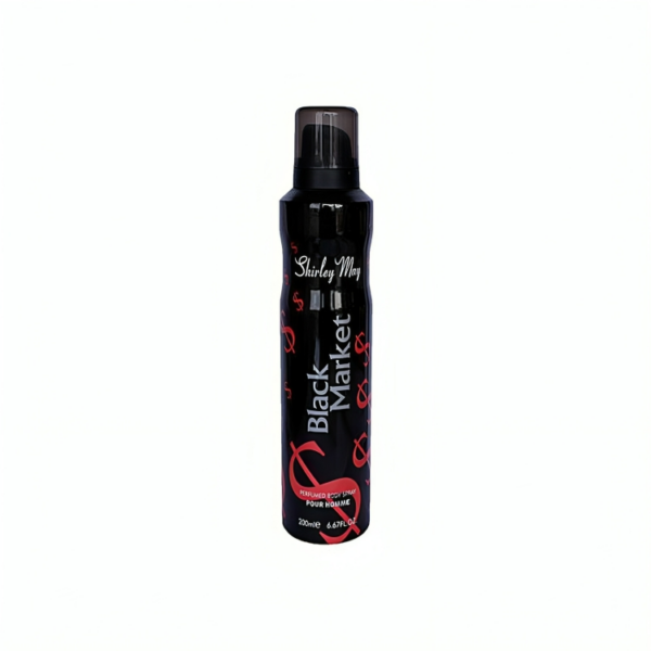 Shirley May Black Market Body Spray for Men (200ml)