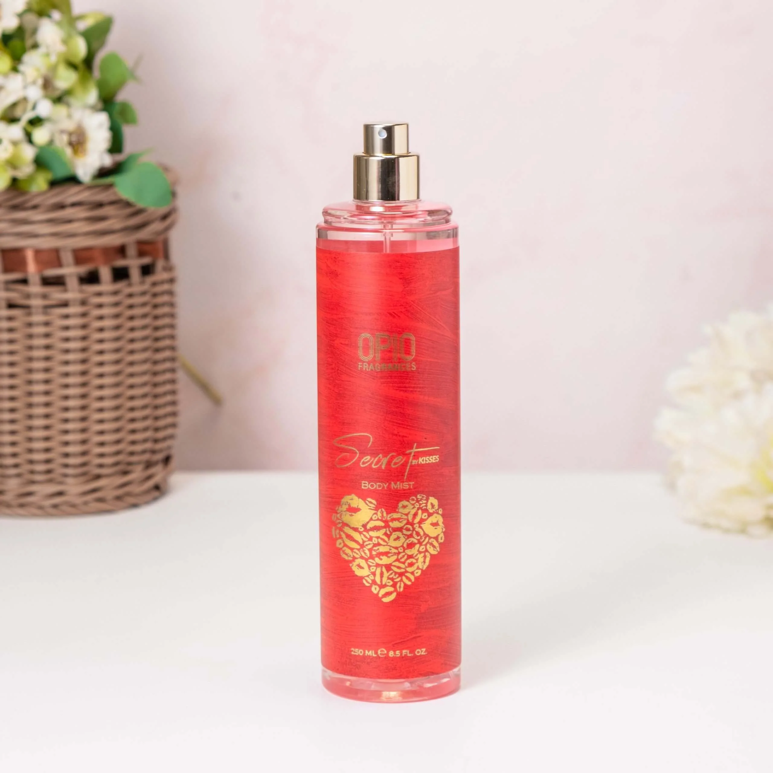 Opio Secret Kisses Body Mist Spray (250ml) Opio Secret Kisses Body Mist Spray (250ml) Embrace romance with Opio Secret Kisses Body Mist Spray (250ml)