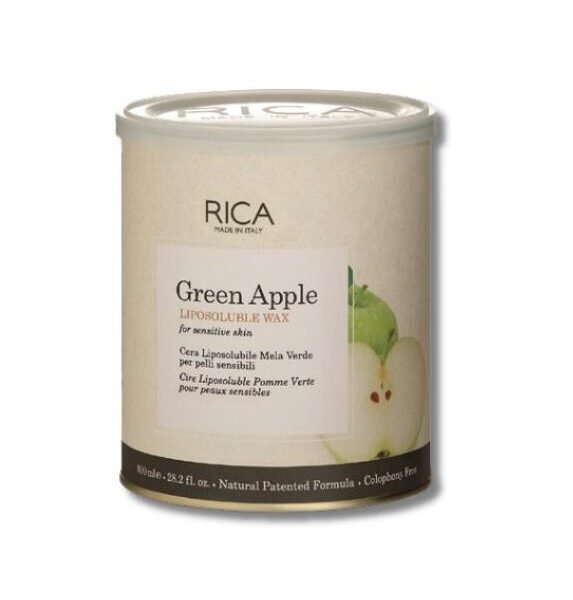 Rica Green Apple Liposoluble Wax (800ml)