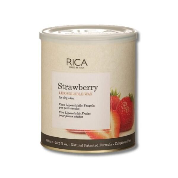 Rica Strawberry Liposoluble Wax (800ml)