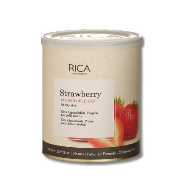 Rica Strawberry Liposoluble Wax (800ml)