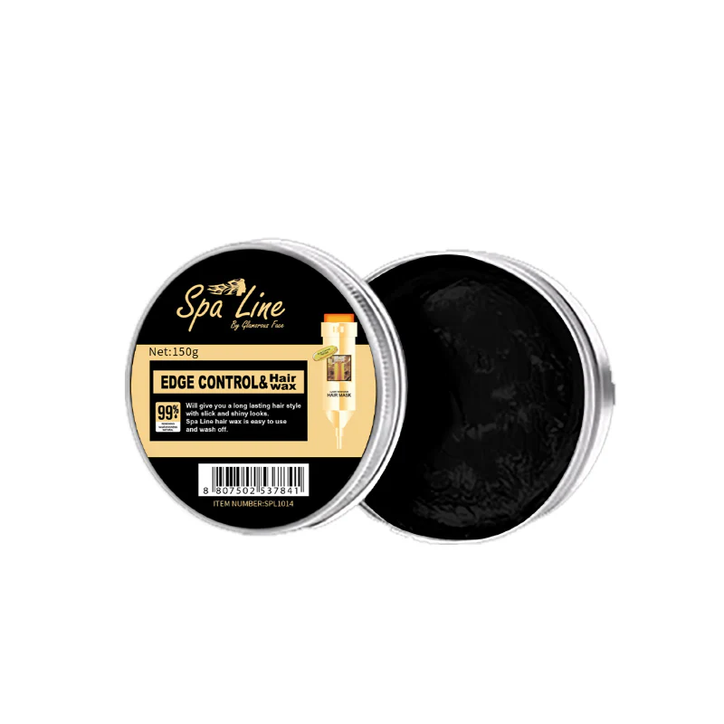 Spa Line Black Edge Control & Hair Wax (150gm)