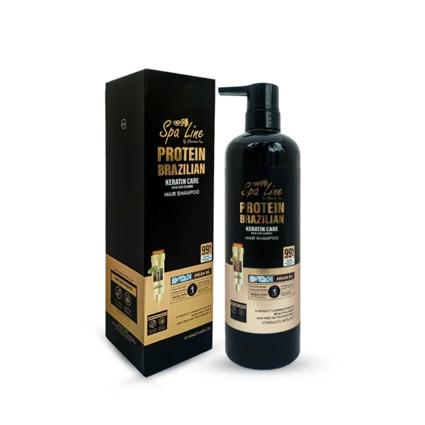 Spa Line Keratin Care Hair Shampoo (900ml)
