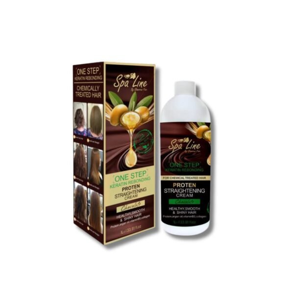 Spa Line Chocolate 3-in-1 Rebonding Cream (1000 ml)