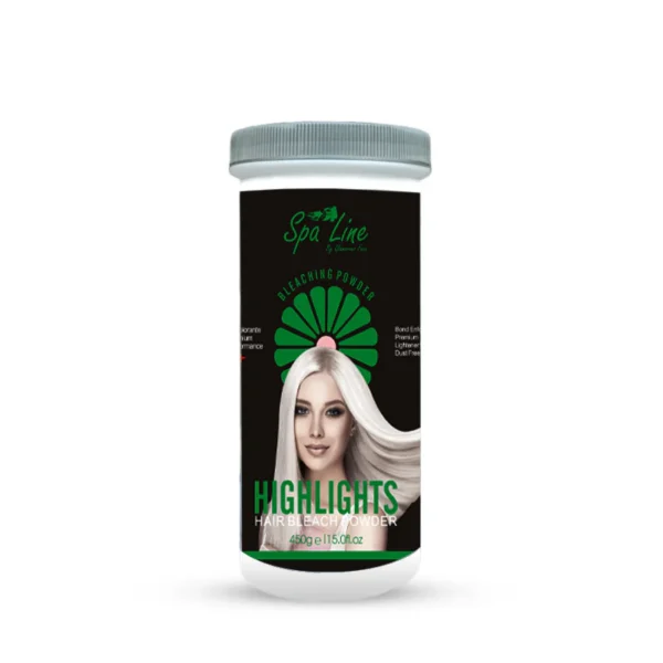 Spa line Hair Bleaching Powder 9+Black (450g) 🇵🇰