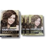 Spa Line Hair Color Shampoo (Shade-Medium Brown)