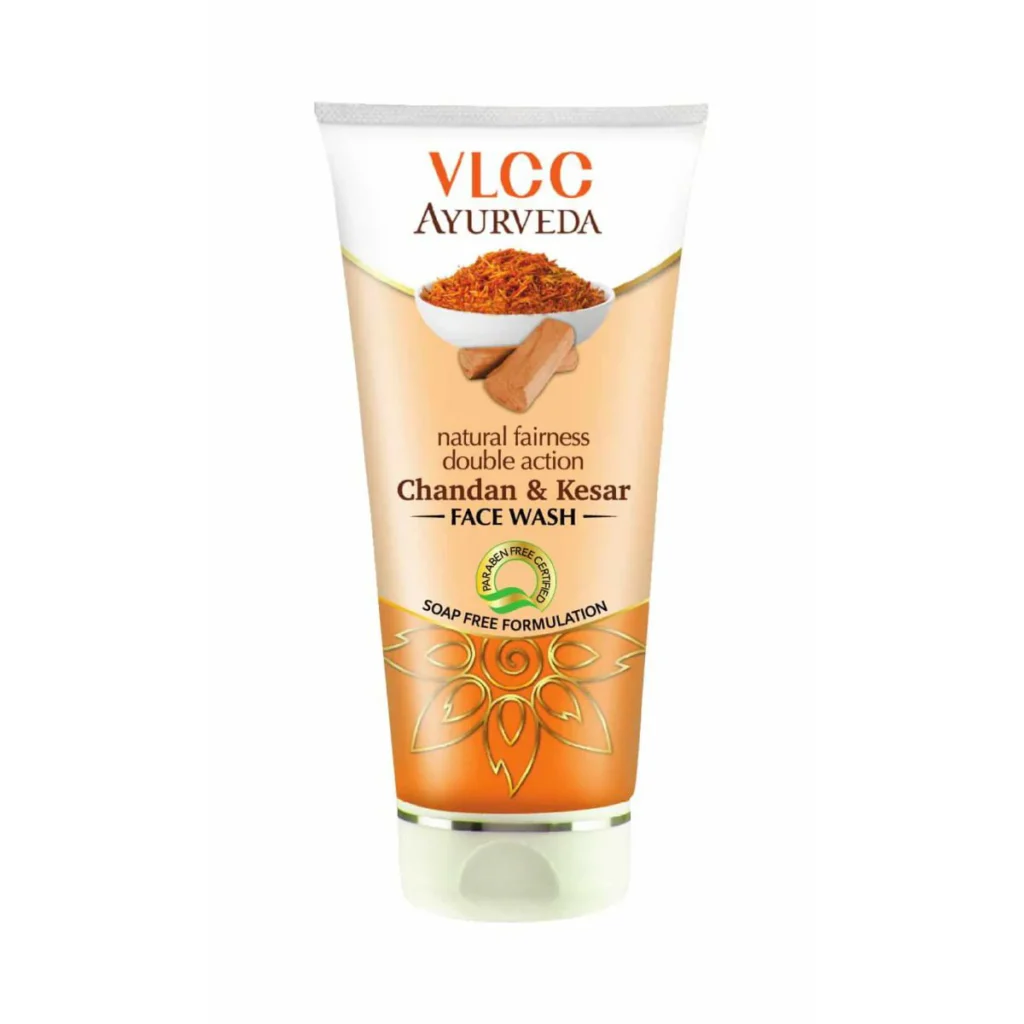 VLCC Ayurveda Natural Fairness Double Action Kesar & Chandan Face Wash (50ml)