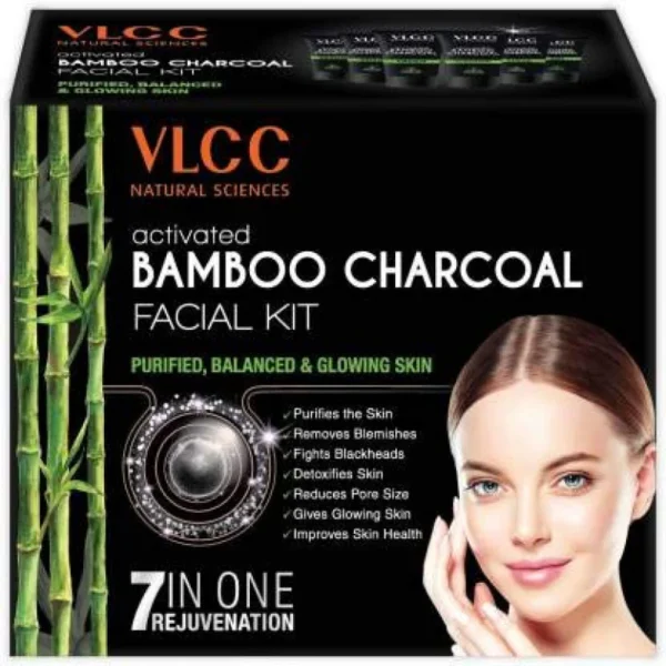 VLCC Natural Science Activated Bamboo Charcoal Facial Kit